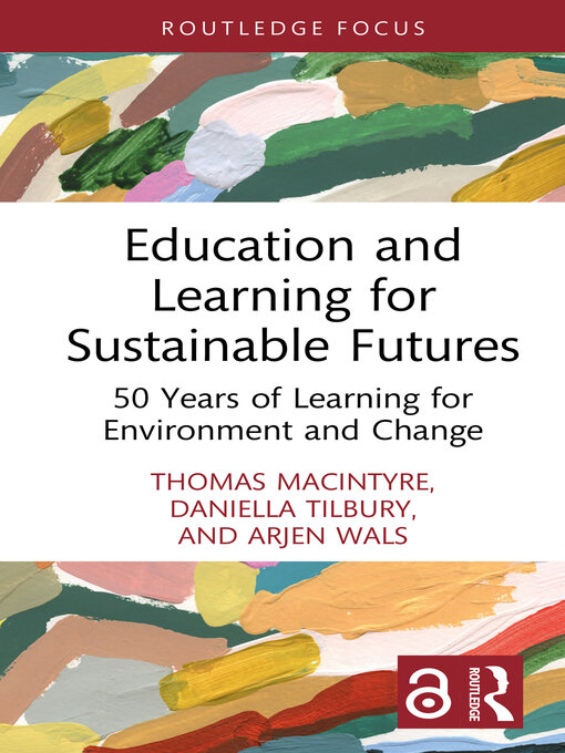 Title details for Education and Learning for Sustainable Futures by Thomas Macintyre - Available